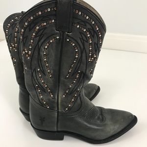 FRYE women's gray boots - size 9
